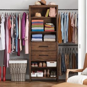 Scott Living Closet Organizer, 8.5ft to 12ft Wide