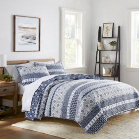 Member's Mark 3-Piece Quilt Set (Assorted Patterns and Sizes)