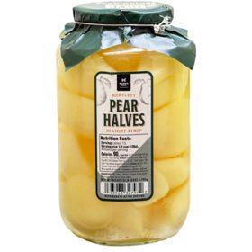 Member's Mark Pear Halves In Light Syrup 60 oz.