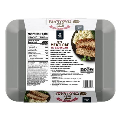 Member's Mark Beef Meatloaf with Bacon Jam - Sam's Club