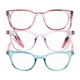 Member's Mark Cat Eye Glasses, 3 pk.