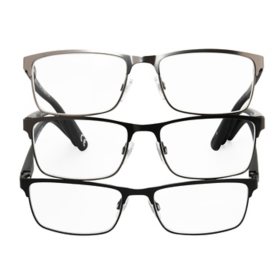 Member's Mark Rectangular Metal Reading Glasses (3 pack)