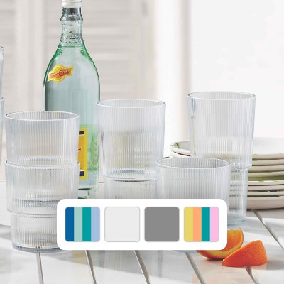 Member's Mark 5-Piece Glass Canisters (Assorted Colors) - Sam's Club