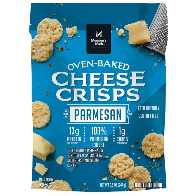 Member's Mark OvenBaked Parmesan Cheese Crisps (9.5 oz.) Sam's Club