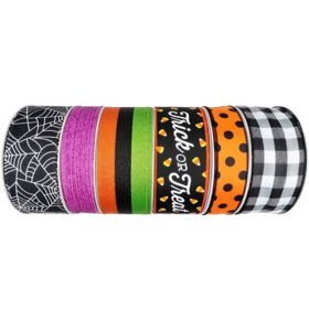 Member’s Mark 6-Pack Premium Wired Ribbon (Halloween Collection)