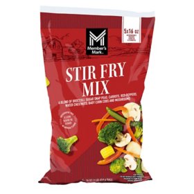 Member's Mark Stir Fry Mix, Frozen 16 oz, 5 pk.