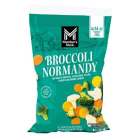 Member's Mark Broccoli Normandy, Frozen, 16 oz., 4 ct.