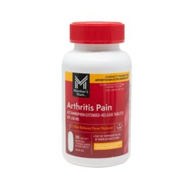 Member's Mark Arthritis Pain Extended Release Tablets, 650 mg Acetaminophen, 200 ct./pk., 2 pk.