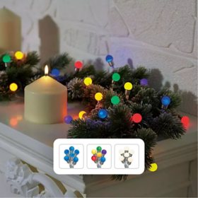 Member's Mark 120 LED Frosted Berry Lights (Assorted Colors)