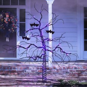 Member's Mark 5' Pre-Lit Color Changing Spooky Tree