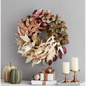 Member's Mark 26'' Harvest Wreath, Eucalyptus