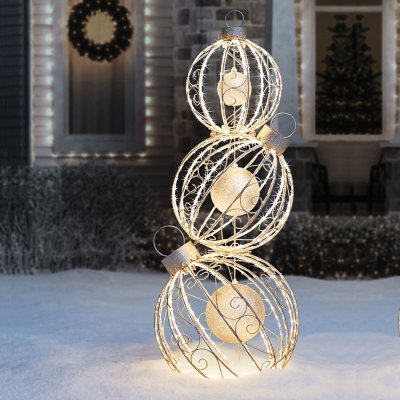 2021 The Best Gift LED Christmas Crystal Lights Rotate Glitter