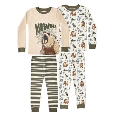 Essentials Unisex Babies, Toddlers and Kids' Snug-Fit Cotton Pajama  Sleepwear Sets