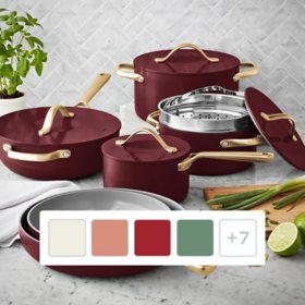 Member's Mark 11-Piece Modern Ceramic Cookware Set