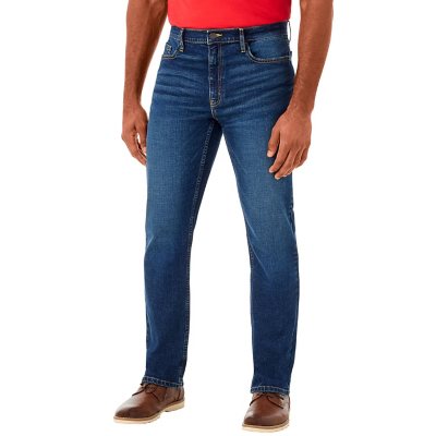 Men's Jeans Straight Regular Denim Jeans With Pockets, Men's