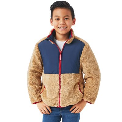 Member's Mark Boys Reversible Fleece Zip Up