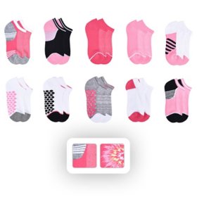 Member's Mark Girls 10-Pack No Show Sock