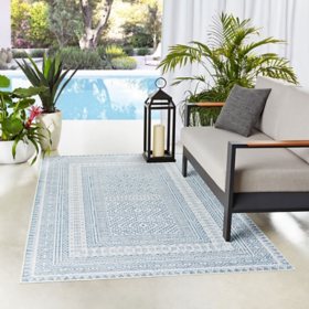 Member's Mark Everwash Willow Indoor/Outdoor Area Rug - 5' x 8'