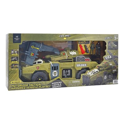 Member's Mark Motorized Soldier Force Vehicle Playset