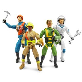 Member's Mark Elite Adventure Corps 4-Action Figure Pack