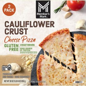 Member's Mark Cauliflower Crust Cheese Pizza (15 oz., 2 pk.)