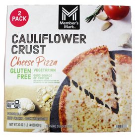 Member's Mark Cauliflower Crust Cheese Pizza (15 oz., 2 pk.)