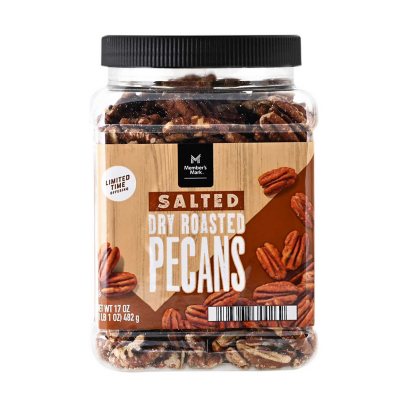 Member's Mark Salted Dry Roasted Pecans (17 oz.) Sam's Club
