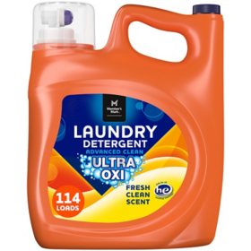 Member's Mark Advanced Clean + Ultra Oxi Liquid Laundry Detergent, 114 loads, 176 fl. oz.