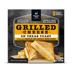Member's Mark Grilled Cheese on Texas Toast, Frozen (8 ct.)