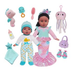 Sealive 6 PCS Small Dolls Girls - 3 Inch Fashion Dollhouse Dolls Princess -  Mini Doll Surprise Gift For Kids- Little Dolls Decoration Accessories