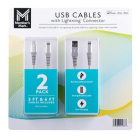 Belkin 4Pack Bundle 2 25W USB-C PD Wall Chargers + 2 1M USB-C Cables - AT&T