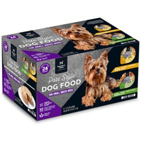 Member’s Mark Pate Style Dog Food, Variety Pack, 3.5 oz., 24 ct.
