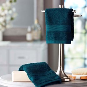 Member's Mark Hotel Premier Luxury Washcloth, Assorted Colors (Set of 2)