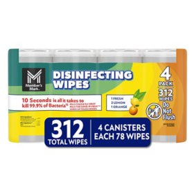 Member's Mark Disinfecting Wipes, Variety Pack, 4 pk., 312 ct.