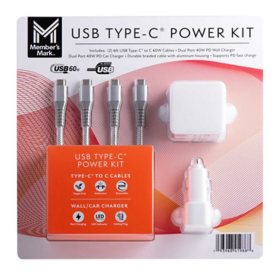 Member's Mark USB-C Cable Power Kit