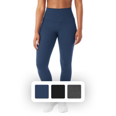 フィットネスボトムス Explore High Waisted Ankle Leggings With Side Panels Gray Zumba Explore High Waisted Ankle Leggings With Side Panels