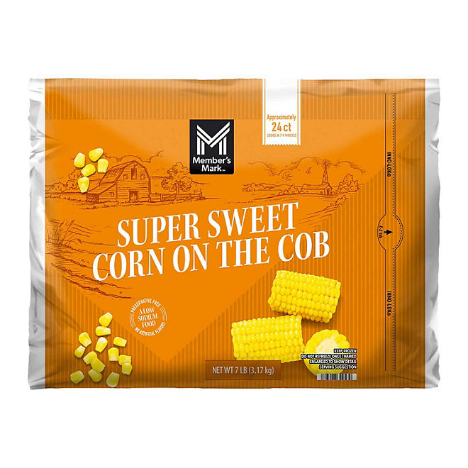 Member's Mark Super Sweet Corn On The Cob, 7 lbs.