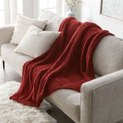 Member s Mark Luxury Premier Collection Soft Textured Throw Assorted Colors