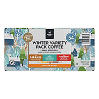 Shop Member's Mark Single Serve Coffee Pods, Winter Variety Pack.