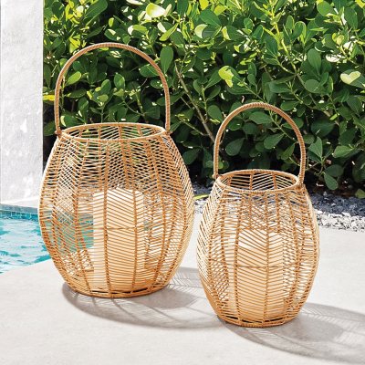 Rattan 2024 lantern outdoor