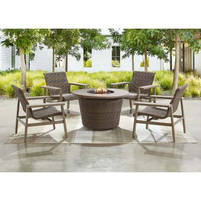 Member s Mark Hampton 5 Piece Fire Chat Set Sam s Club