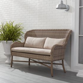 Member's Mark Rosehill High-Back Bench with Sunbrella Fabric