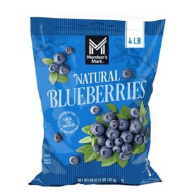 Member's Mark Natural Blueberries, Frozen (64 oz.)
