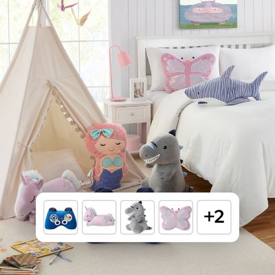 Member's Mark Kids' Jumbo Squishy Pillow (Assorted Designs) Sam's Club