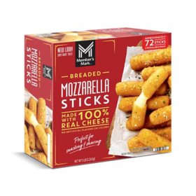 Member's Mark Breaded Mozzarella Sticks, Frozen, 72 ct.