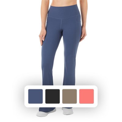 Member's Mark Women's Everyday Flare Yoga Pant, Blue Hill (Large) :  Clothing, Shoes & Jewelry 
