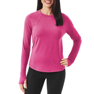 Member's Mark Ladies Brushed Long Sleeve Tee - Sam's Club