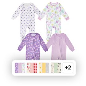 Member's Mark Baby 4 Pack Tight Fit Sleep & Play