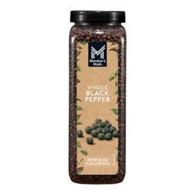 Member's Mark Whole Black Peppercorns, 19.5 oz.