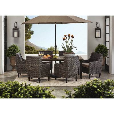 Carmine 7-piece Dining Table Set